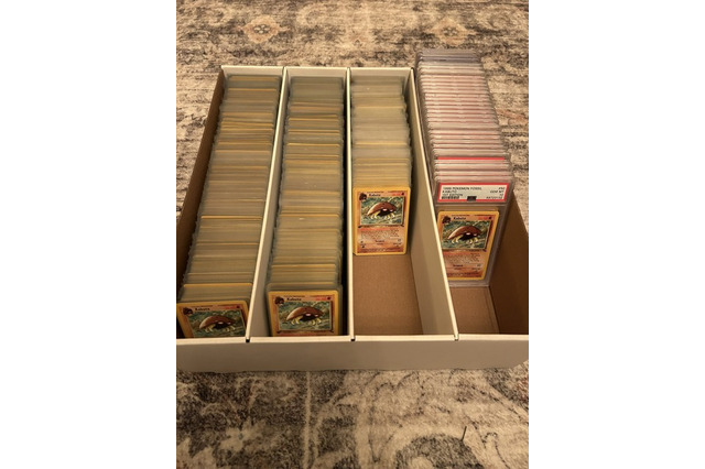 初期「ポケモンカード」の「カブト」を約1,800枚も集めたコレクター…初版で揃えるこだわりぶり 画像
