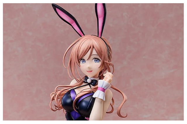 はみ出す魅力！『学マス』より「姫崎莉波」が公式描き下ろしオリジナルバニーガール衣装で立体化ータイツ素材使用でリアルな質感に 画像