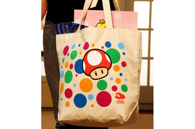 米クラブニンテンドーの新特典はキノコ柄のトートバッグ 画像
