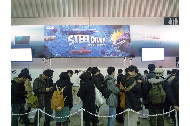 【Nintendo World 2011】任天堂の潜水艦ゲームは7年越しで完成『STEEL DIVER』プレイレポート 画像