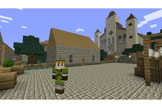 Minecraftで『ゼルダの伝説』を再現 画像