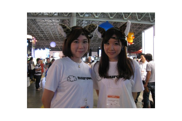 【TGS 2011】脳波で猫耳を動かそう！neurowearの「necomimi」 画像