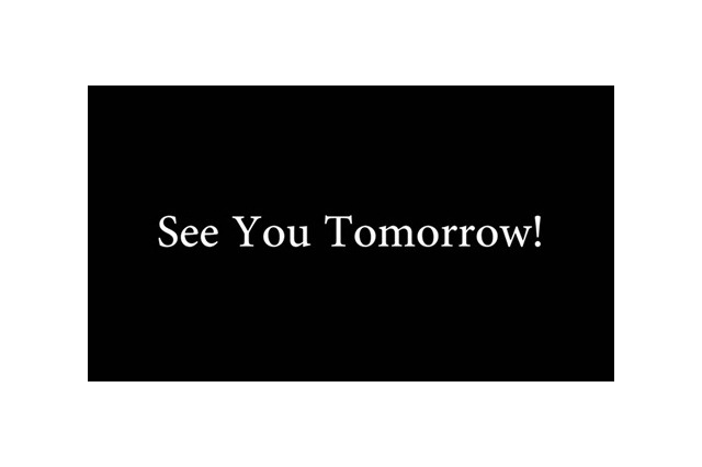 See You Tomorrow！ ― セガ、謎の予告動画を公開 画像