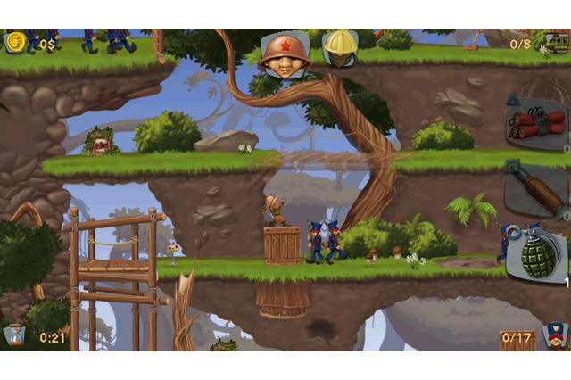 ステージは40種類！PS Vita向けパズルアクション『アサルトアーミーズ』イチキュッパで配信 画像