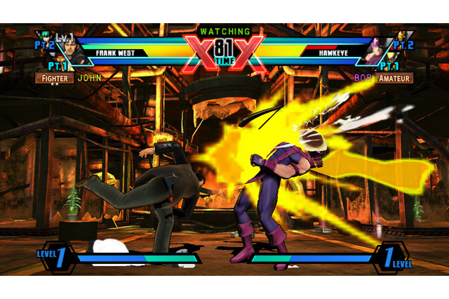 PSVita版『ULTIMATE MARVEL VS. CAPCOM 3』タッチ操作やnear機能など、新要素を搭載 画像