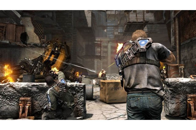 バンダイナムコゲームスの重量変動TPS『Inversion』の約17分もの解説プレイ映像 画像