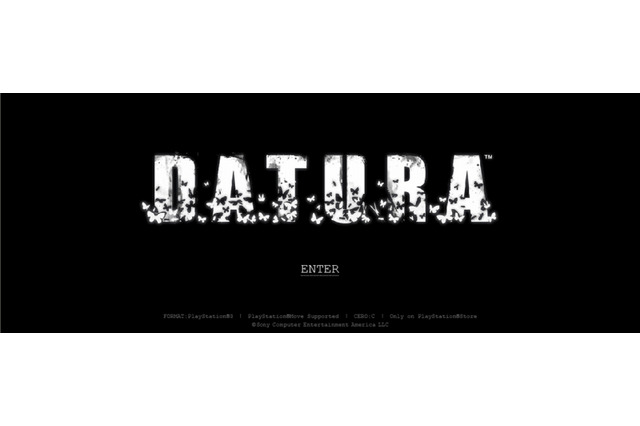 『DATURA』はPS3ダウンロードソフトであることが判明 ― ゲームジャンルは・・・判別不能 画像