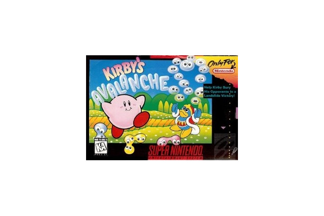 日本未発売のカービィゲーム・・・その名は『Kirby's Avalanche』 画像