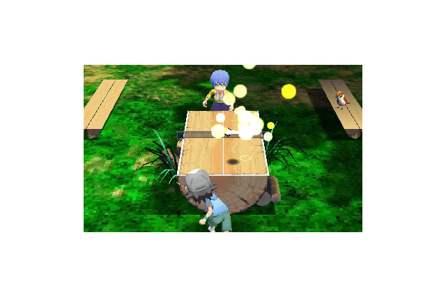 今度の「おきらく」シリーズは「ピンポン」で勝負！『おきらくピンポン3D』登場 画像