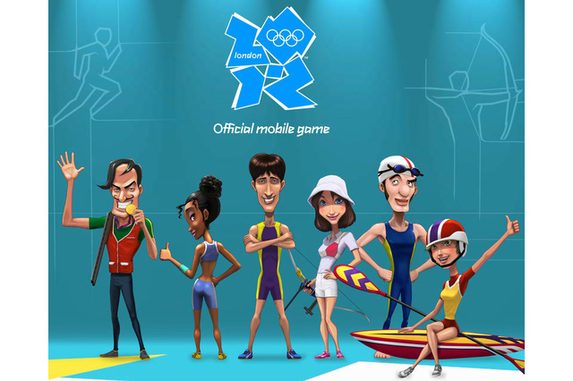 『ロンドンオリンピック2012 - 公式モバイルゲーム』200万ダウンロードを突破  画像