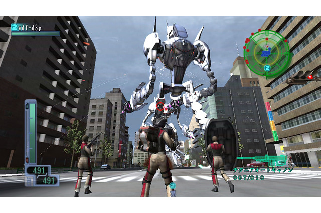 『地球防衛軍3 PORTABLE』超重量の強力な新兵器、陸戦歩兵部隊へ投入 画像