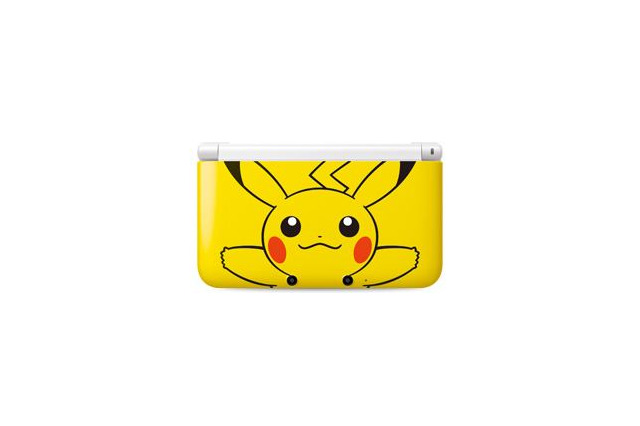 ニンテンドー3DS LL初の限定モデル「ピカチュウイエロー」ポケモンセンターで限定販売 画像