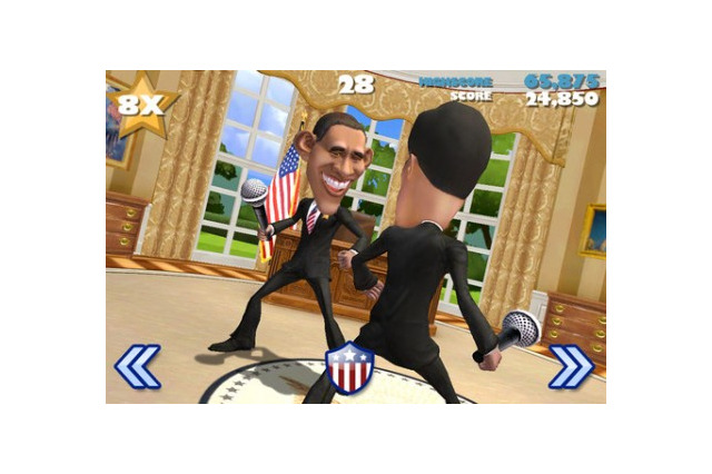 「オバマ vs ロムニー」米大統領選挙のプロモゲームが登場！開発元はなんとEpic Games 画像