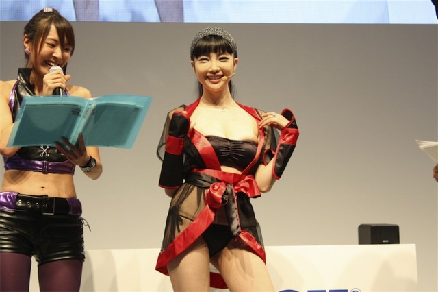 【TGS 2012】カプコンの完全新作『忍者アームズ』、ゲストの森下悠里さんがセクシーすぎる! 画像