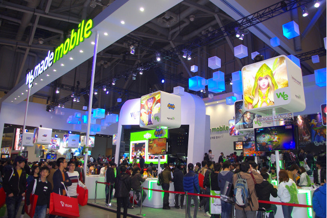 【G-STAR2012】PCにモバイル、新作タイトルを続々公開し注目を集めたWeMadeブースの模様をレポート 画像