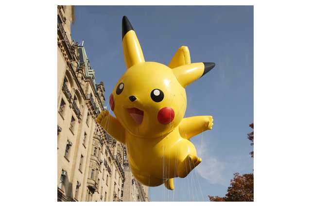 ピカチュウ、ニューヨークの空を飛ぶ ― 感謝祭の恒例行事、今年も開催 画像