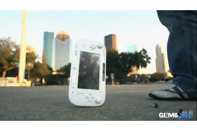 1メートルの高さから落とすとどうなる？Wii U GamePadの耐久性テスト映像 画像