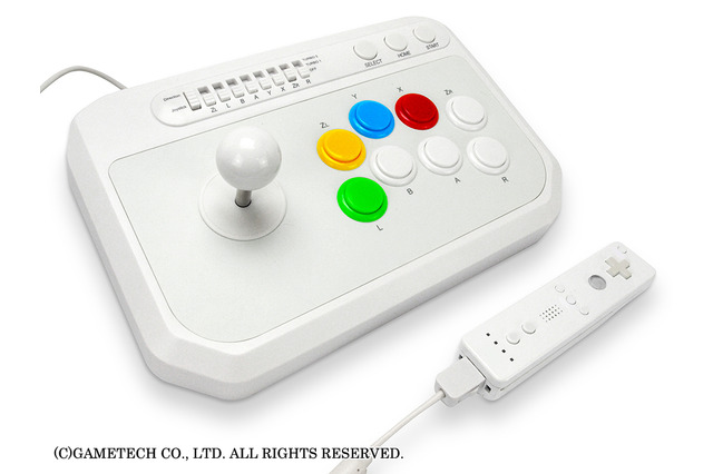 連射機能付きWii U用「アーケードスティックU」発売 ― ゲーセンの雰囲気や操作性を自宅で手軽に体感 画像