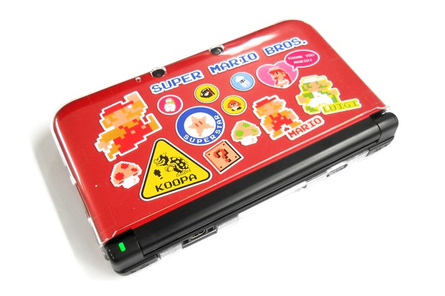 楽しいマリオのデザインで3DSLLがパワーアップ！「ボディカバーコレクションforニンテンドー3DSLL」・・・週刊マリオグッズコレクション第215回 画像