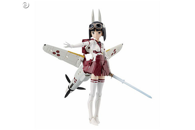 巫女風・神姫「飛鳥」、『武装神姫』第8弾フィギュア発売 画像
