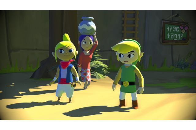 【Nintendo Direct】Wii Uで美しく蘇った『ゼルダの伝説 風のタクト』タウラ島のスクリーンショットをチェック 画像