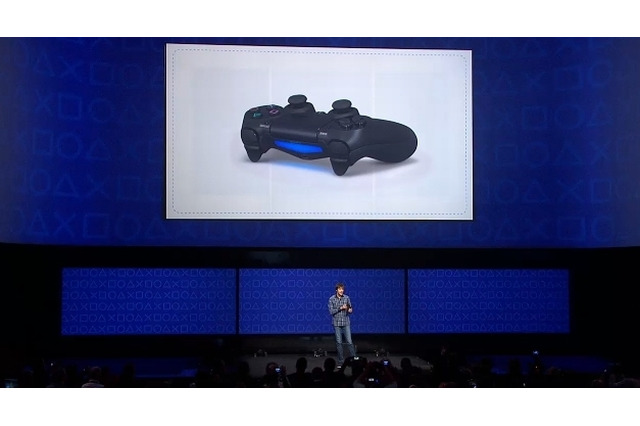 【PS Meeting 2013】SCE、次世代ゲーム機「プレイステーション4」正式発表 ― コントローラも披露 画像