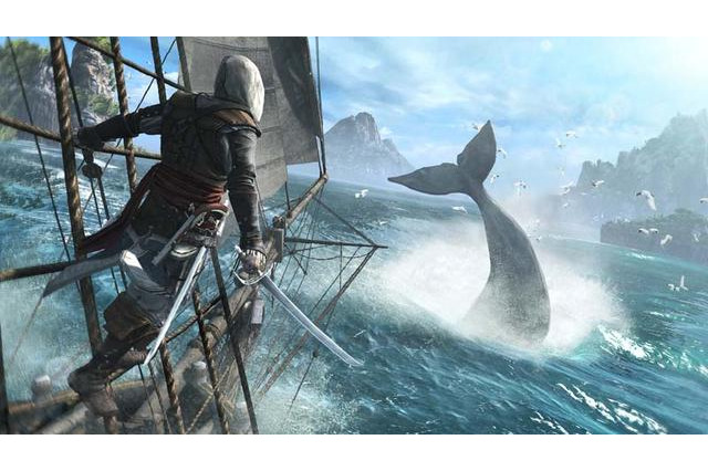『アサシン クリード4』の「捕鯨」要素巡りユービーアイソフトがPETAの抗議に回答 画像