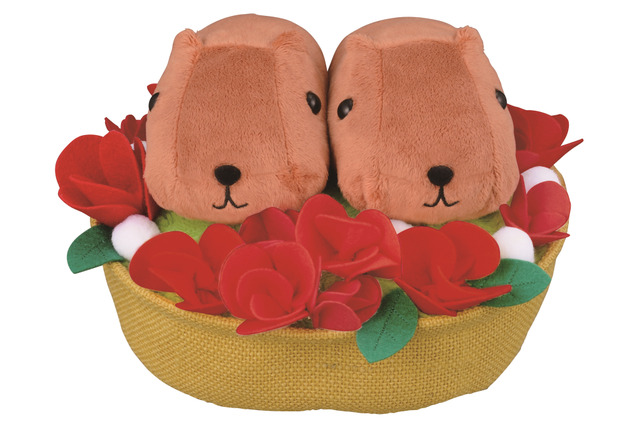 カピバラさんが母の日の「ありがとう」をお届けします「一番くじ カピバラさん さんきゅるバル～ン」 画像