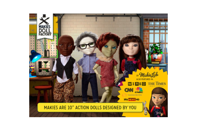 『Makies Doll Factory』14万ダウンロード突破！ ― これまで30万体のドールが作られる 画像