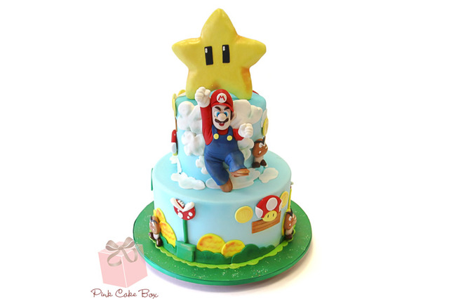 これは羨ましすぎる!任天堂が人気司会者にマリオケーキをプレゼント 画像