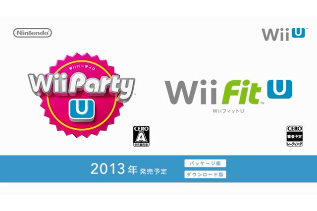 【Nintendo Direct】『Wii Party U』と『Wii Fit U』の発売日が延期 画像