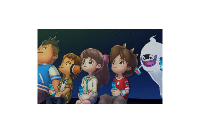 『妖怪ウォッチ』3DS本体カメラで友達に憑いている妖怪を撮影 ― 全国「ナムコのお店でDS」で限定キャンペーンも 画像