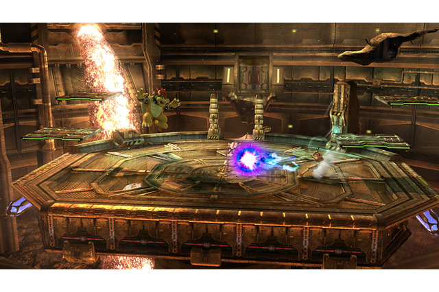 サムスのトラウマも登場？『大乱闘スマッシュブラザーズ for Nintendo 3DS / Wii U』新ステージに『メトロイド Other M』のパイロスフィア 画像