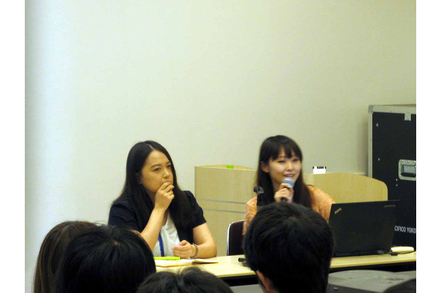 【CEDEC 2013】ゲームメーカーが求める人材像とは?CEDEC2013業界研究フェアでバンダイナムコスタジオとグリーの人事担当が対談 画像