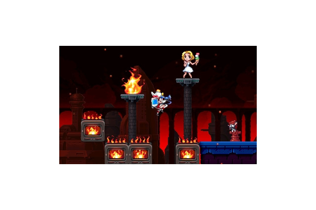 ロックマン風横スクロールアクション『Mighty Switch Force! 2』、Wii U版の10月リリースが判明 画像