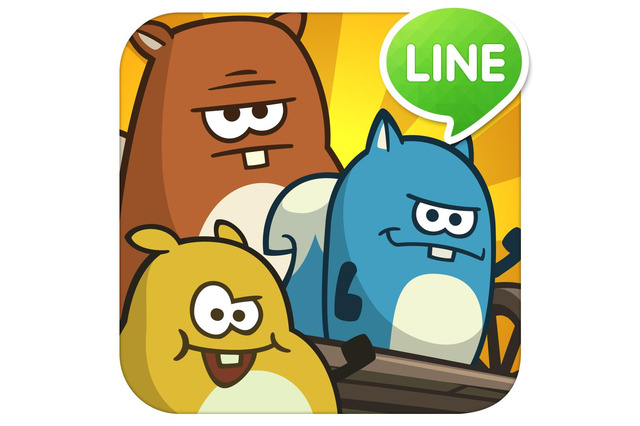 ガラクタカートでトリックを決めろ!アクショントリックゲーム『LINE ドングリっス』配信開始 画像