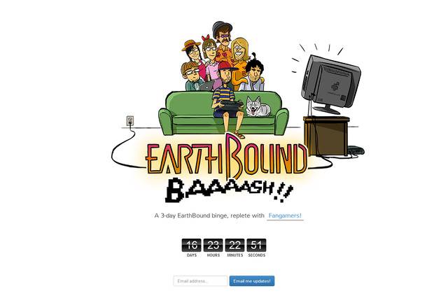 『MOTHER2』を3日間ぶっつづけてプレイするチャリティイベント「Earthbound BAAAASH!!」が開催 ― ストリーミング放送による生中継も 画像