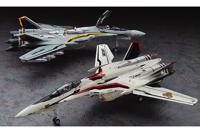 ハセガワから「1:72スケール  VF-25F/S メサイア」が登場、アルト機F型とオズマ機S型の選択式 画像