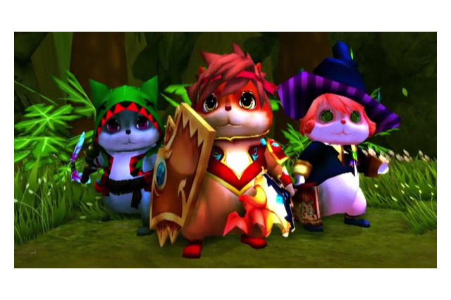 二足歩行ハムスター達が活躍するRPG『Churbles』、Wii U・PS4・Xbox ONEでのリリースが決定 画像