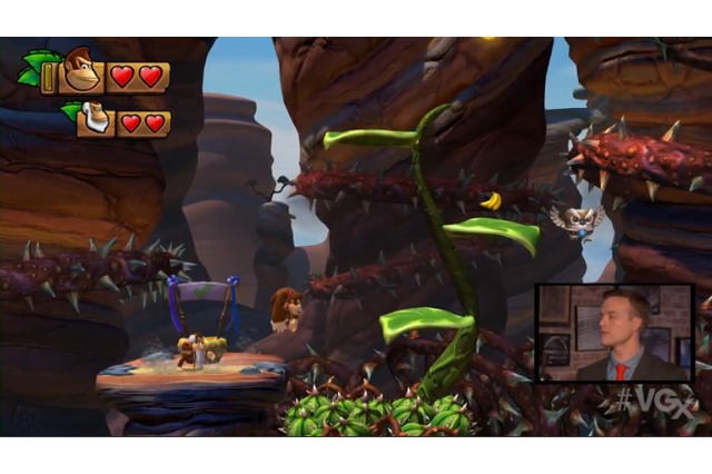 Wii U『ドンキーコング トロピカルフリーズ』クランキーコングのプレイアブル動画が公開 画像