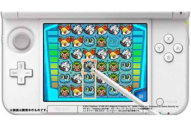 【Nintendo Direct】3つならべよーゼ！ ポケモンで楽しむアクションパズル『ポケモンバトルトローゼ』が3DSに登場 画像
