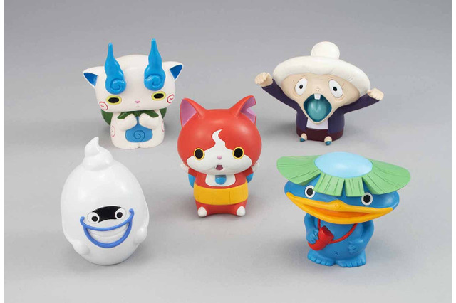 ジバニャンやウィスパーが立体化！コレクションフィギュア「キャラミニ 妖怪ウォッチ なにがでるかニャー？」4月下旬発売 画像