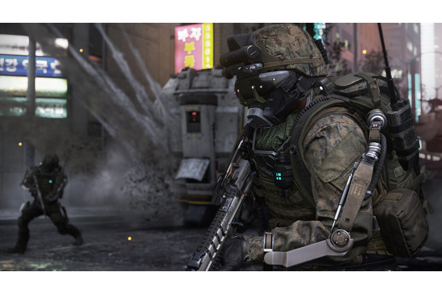 【E3 2014】『CoD: Advanced Warfare』未公開デモを視聴、ドローンは飛ぶし音は消すしで近未来は何でもアリ 画像