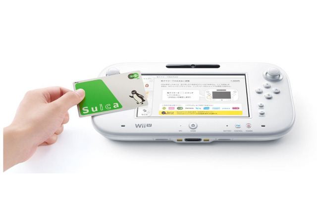 Wii Uが「Suica」に対応、ペンギンとマリオのコラボ広告や山手線のラッピングも 画像