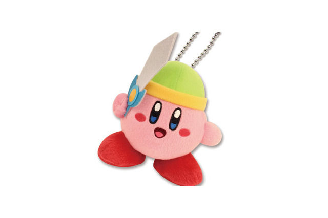 「カービィ」コピー能力マスコットがプライズに！ ニンジャ、カッター、ビーム、ソードの4種類 画像