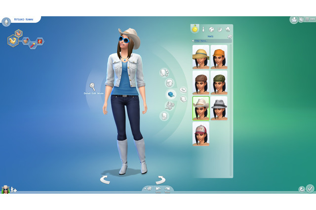 『The Sims 4（ザ・シムズ4）』のシム作成機能をデモプレイ、自分の再現に挑戦 画像