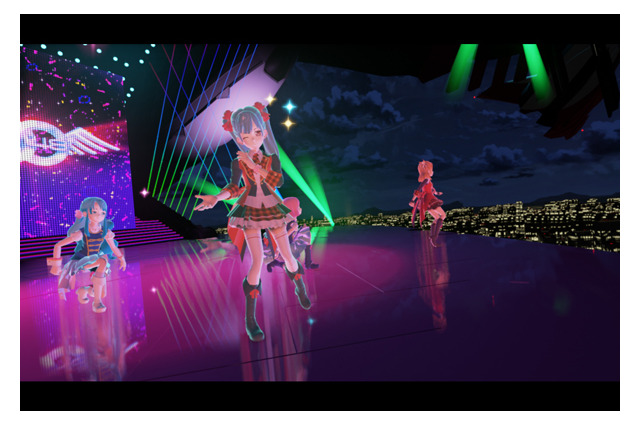 「AKB0048」のライブシーンと「アクエリオン」のメカシーンが融合した「Project Morpheus」向けデモがTGS2014に出展 画像