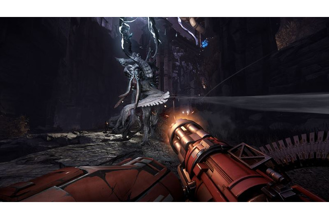 【TGS 2014】4vs1シューター『EVOLVE』のプレイアブルは緊張と迫力とリストバンド 画像