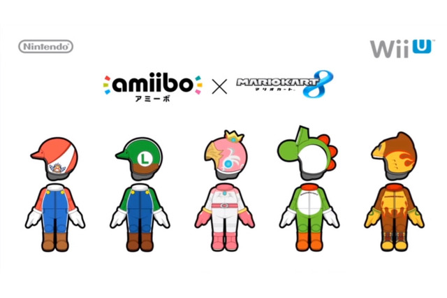 『マリオカート8』に「amiibo」をかざすと、Miiのスーツが増える？DLC第一弾の配信日も発表 画像