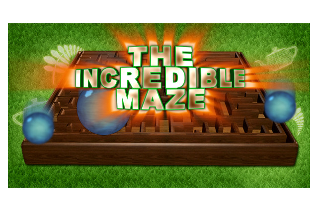 バランスボードでもプレイできる迷路ゲーム、Wiiウェア『The Incredible Maze』 画像